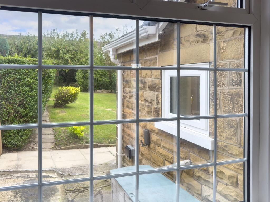 Rear bedroom window outlook