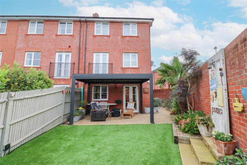 Rear Garden (Gazebo Not Included)