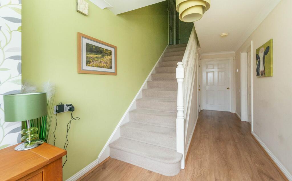 ENTRANCE HALLWAY AND LANDING