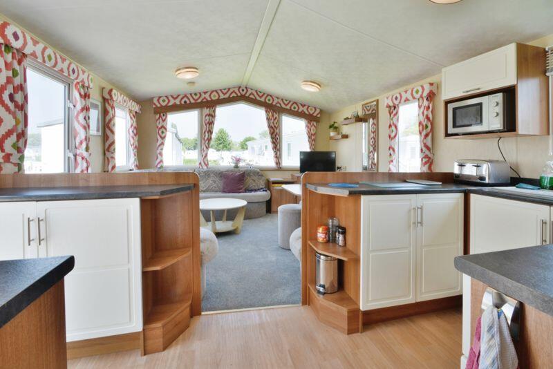 Kitchen and living room