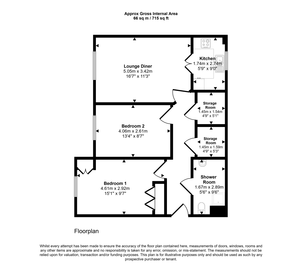 Flat 21 Chancellor Court, Broomfield Road, Chelmsford CM1 1RY