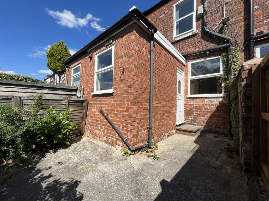 Rear of Property