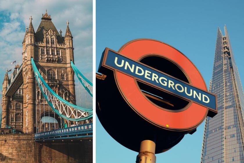 london bridge collage