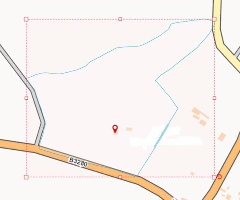 outline of land 