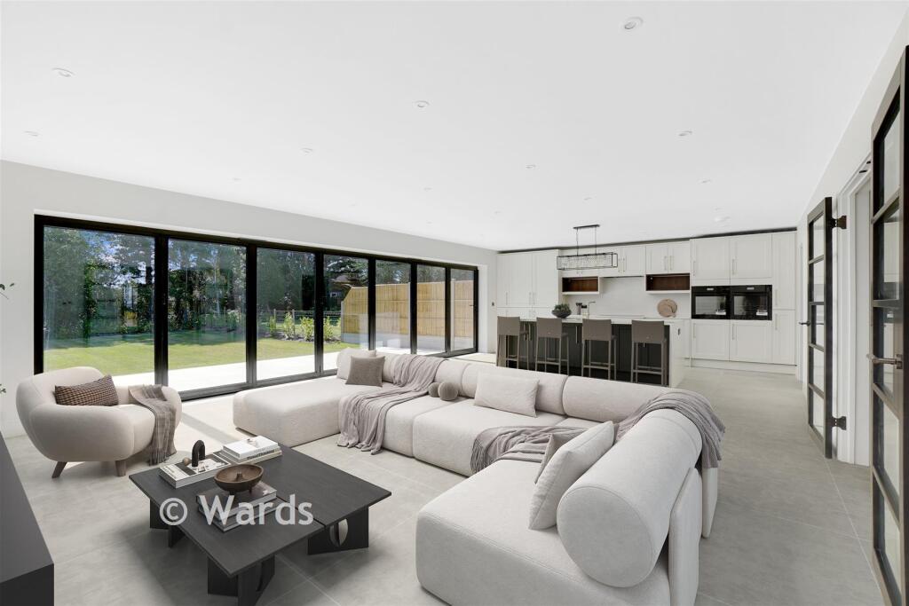 Kitchen/Dining/Family Room (Staged)