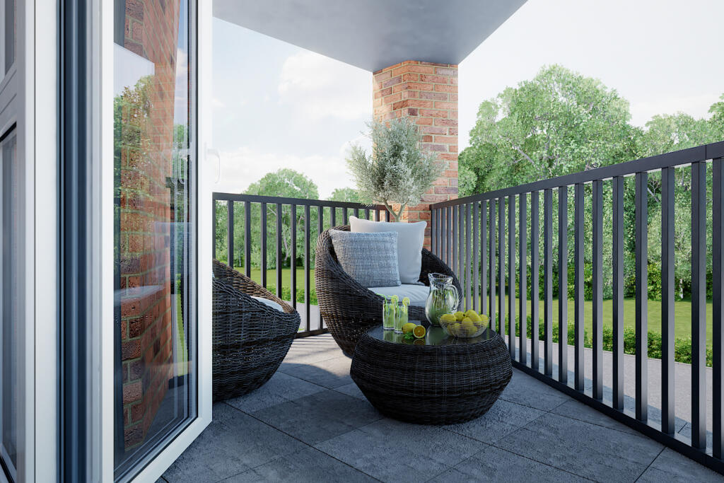 2 bedroom apartment balcony