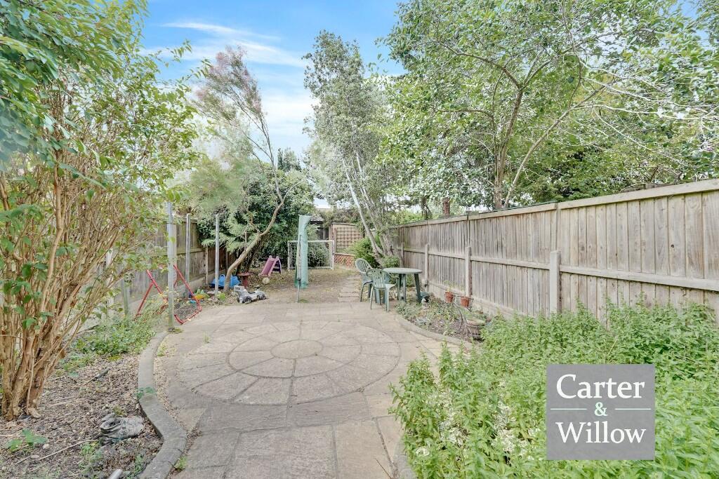 Private rear garden 