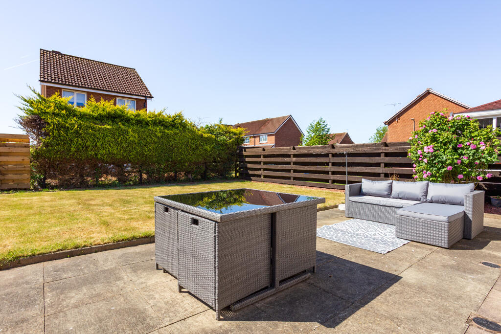 Patio &amp; Rear Garden