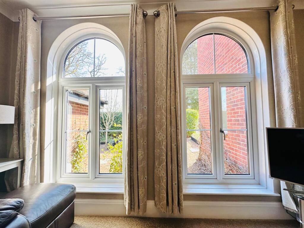 Beautiful Windows in Sitting Room