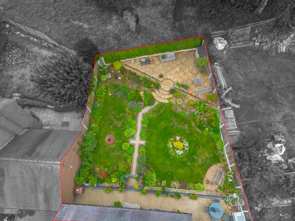 Garden Aerial View