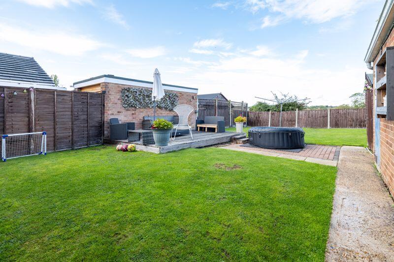 Rear garden