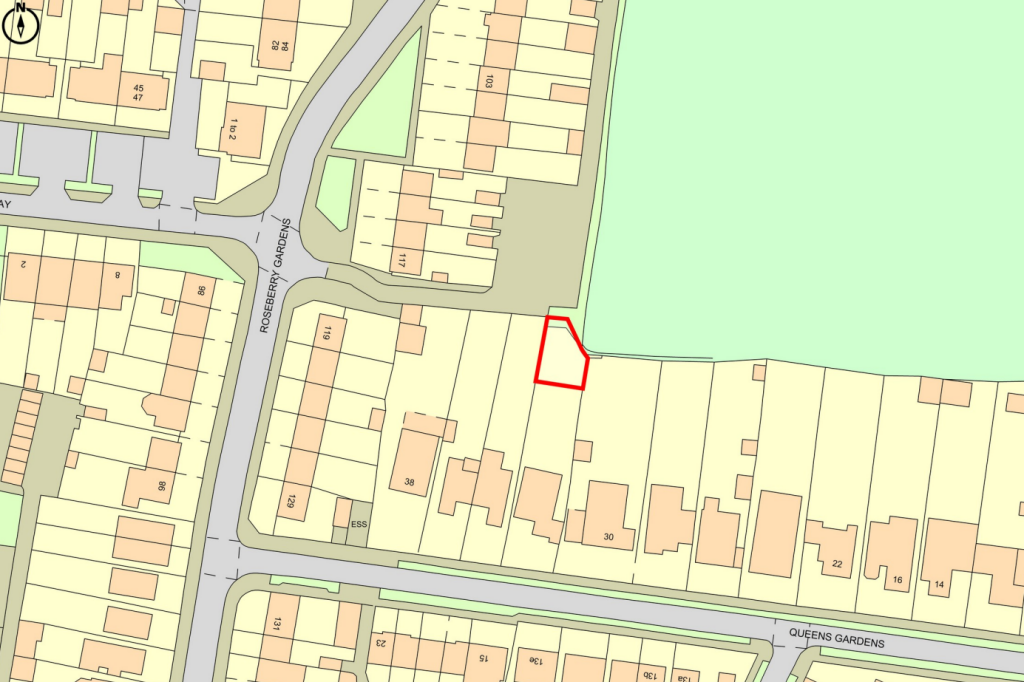 Land to the Rear of 32 Queens Gardens, Upminster, RM14 1NG