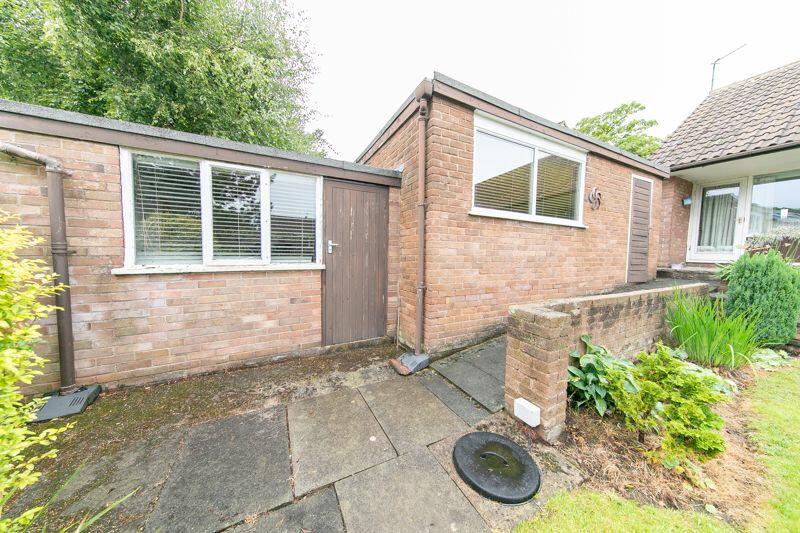Garage rear storage and garage