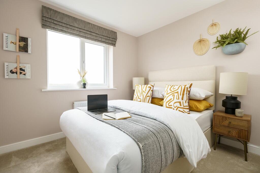 A third double bedroom is perfect for older children or guests