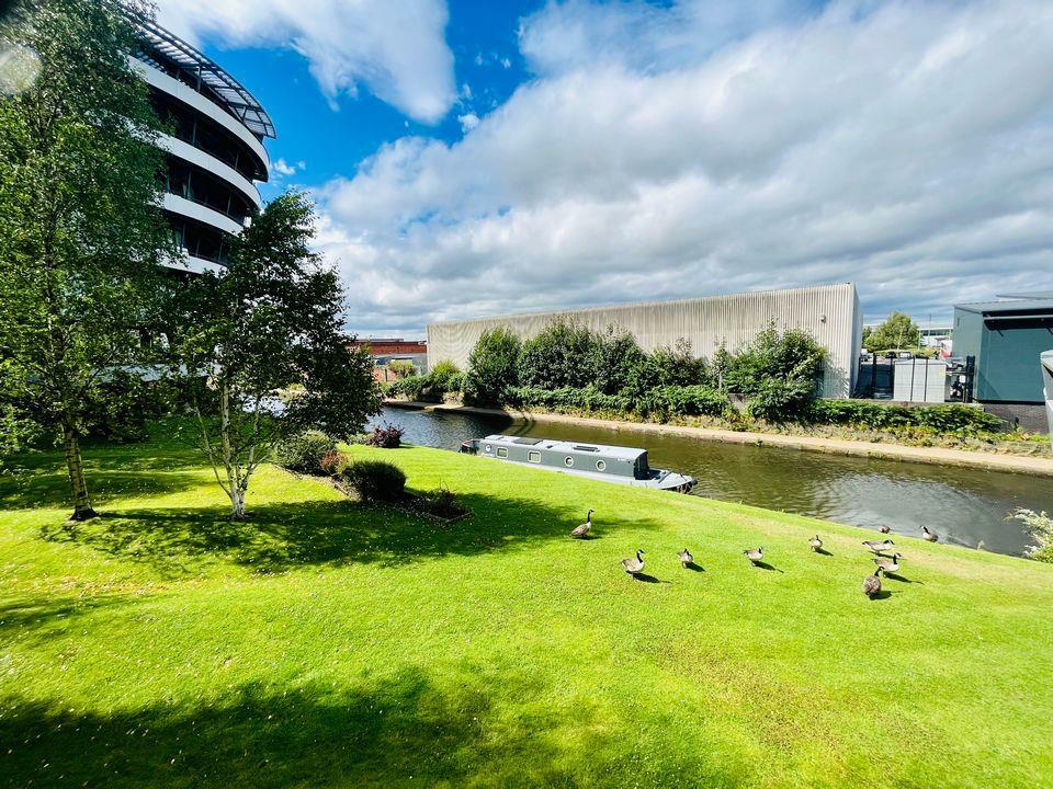 Communal Gardens and Canal Views