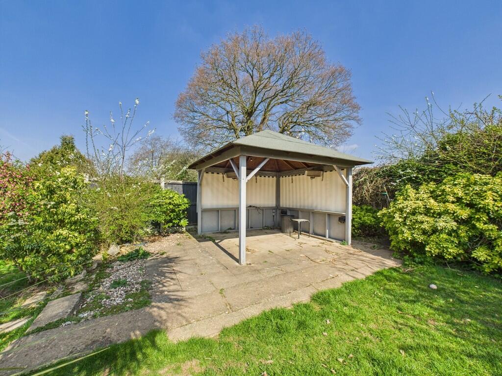 Rear garden