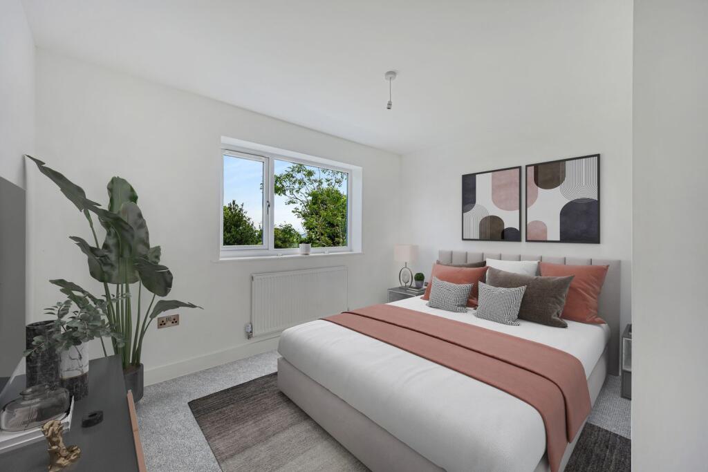 Virtually Staged Bedroom 5