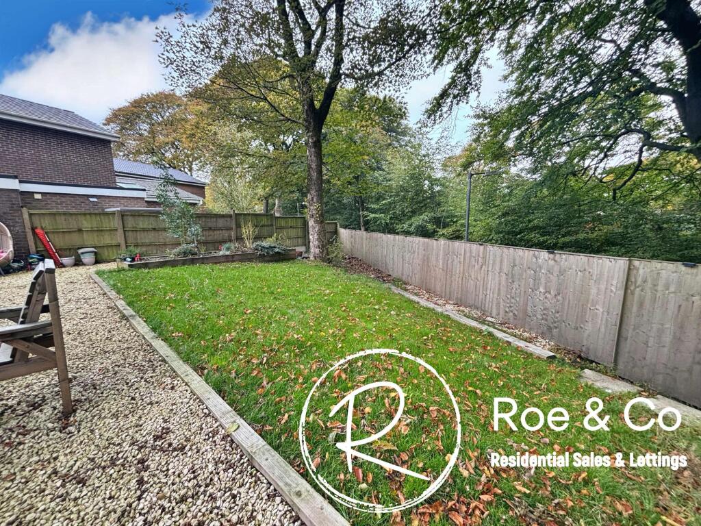 Rear garden