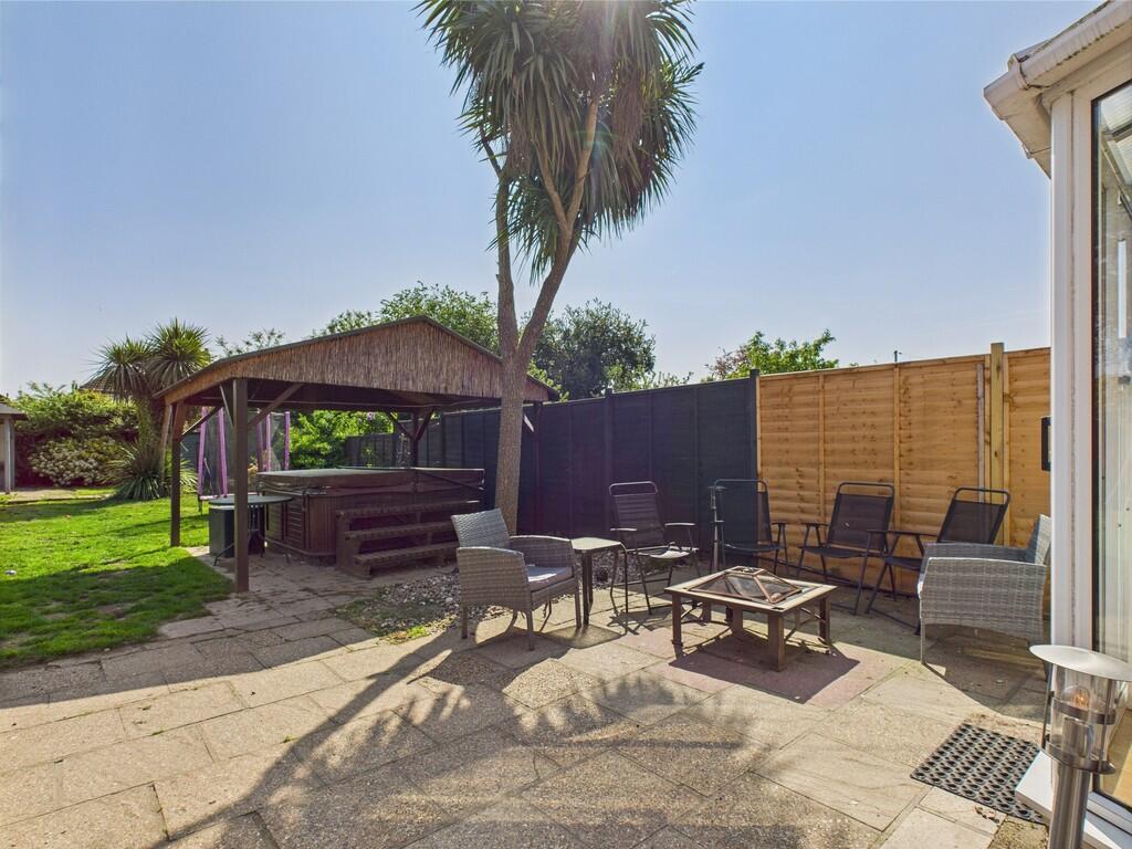 Rear garden