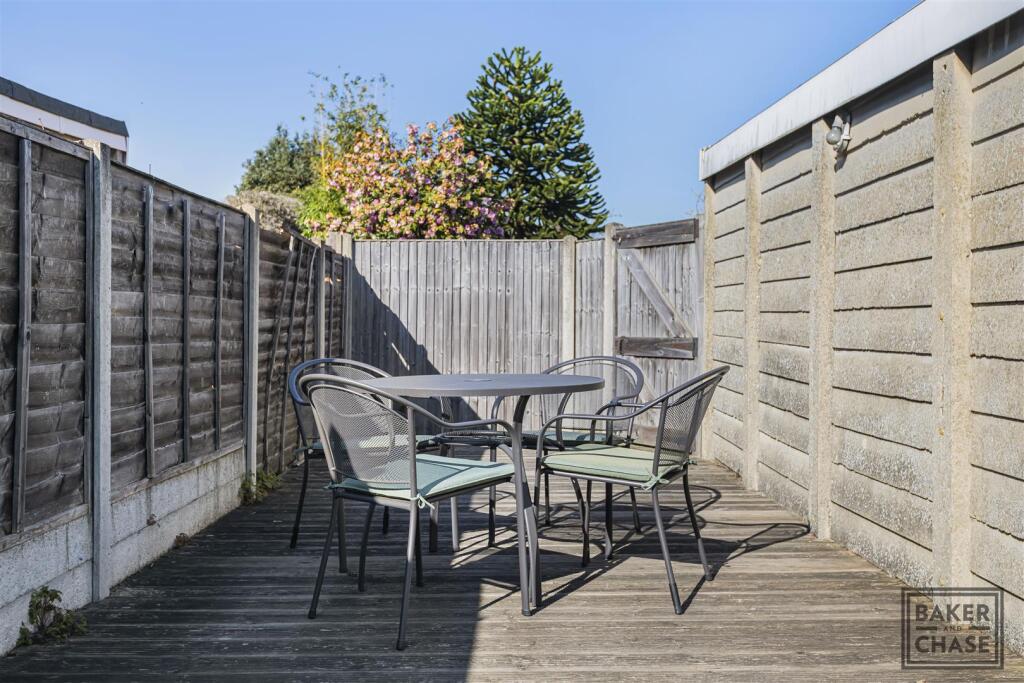 Rear Garden (North East Facing)