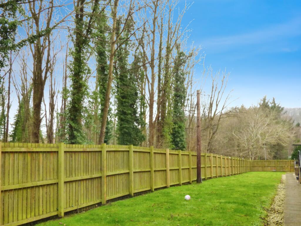 Rear of Property