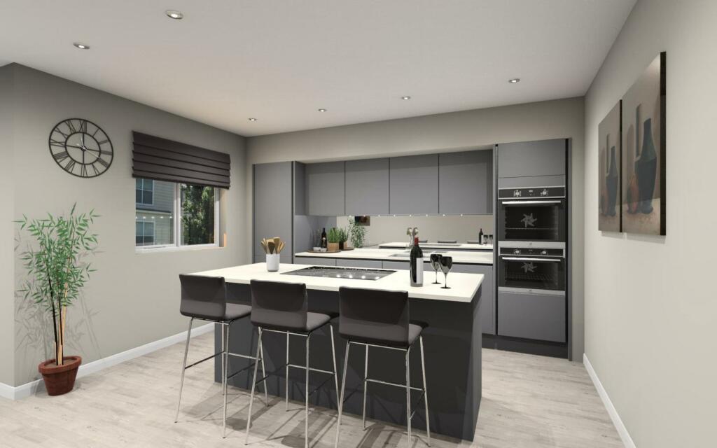 PLOTS 1 2 &amp; 4 KITCHEN CGI
