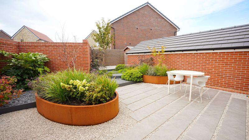 Landscaped private garden