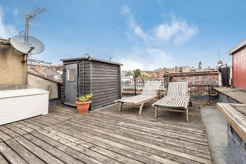 flat roof garden
