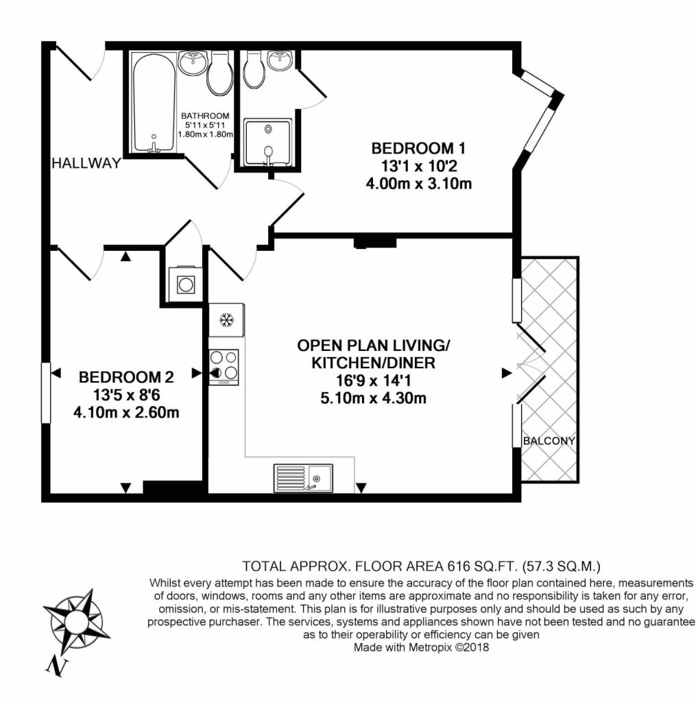 Flat16 Signal House - floor plan