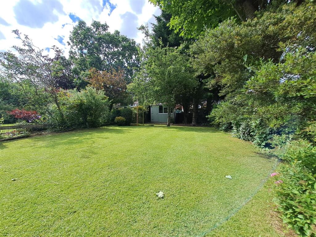 Pleasant Rear Garden