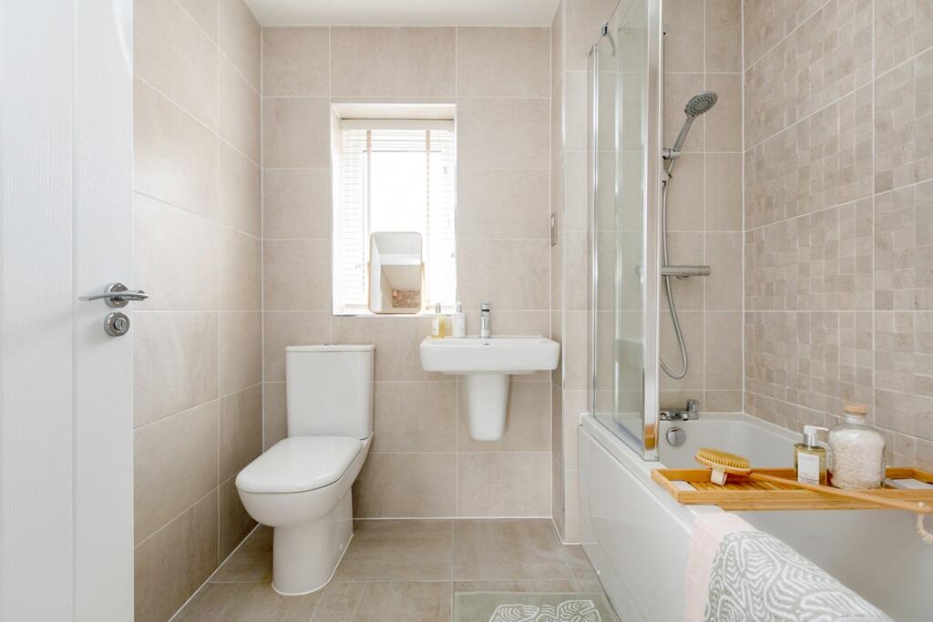 Personalise with a range of wall tiles and flooring options