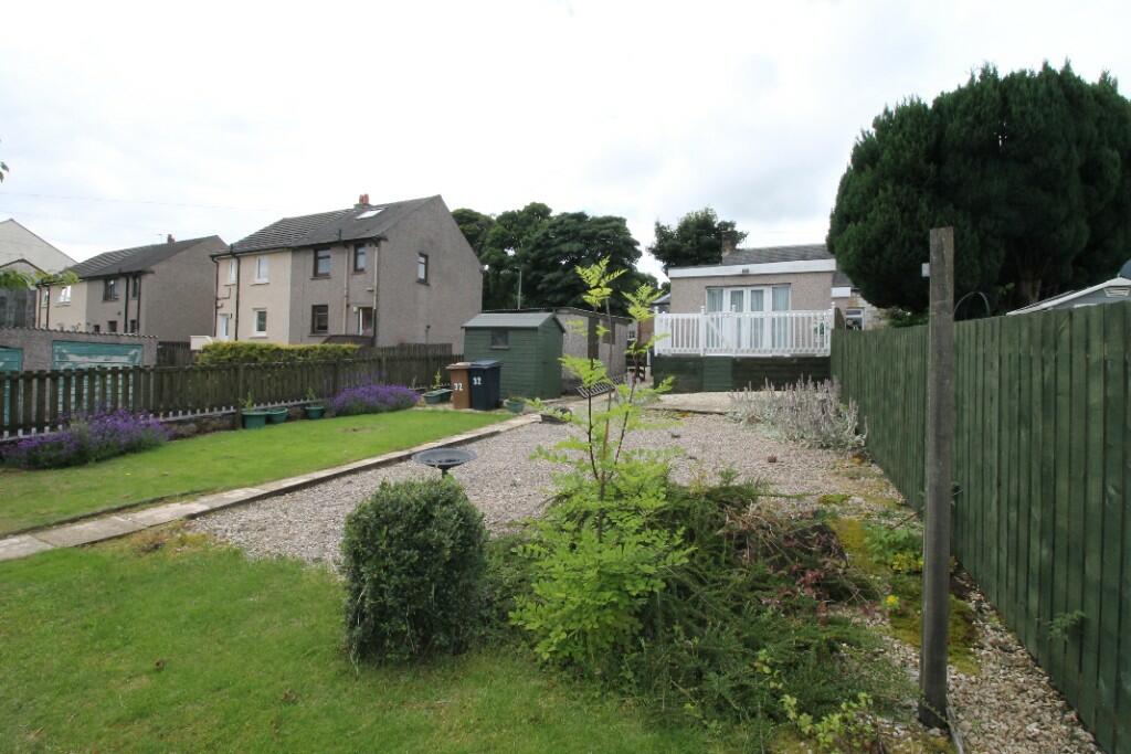 Rear of property