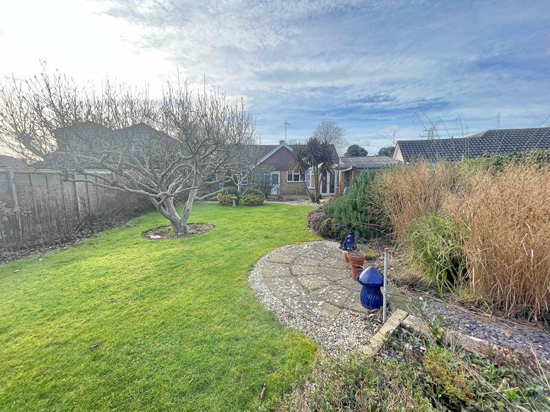 Rear of bungalow