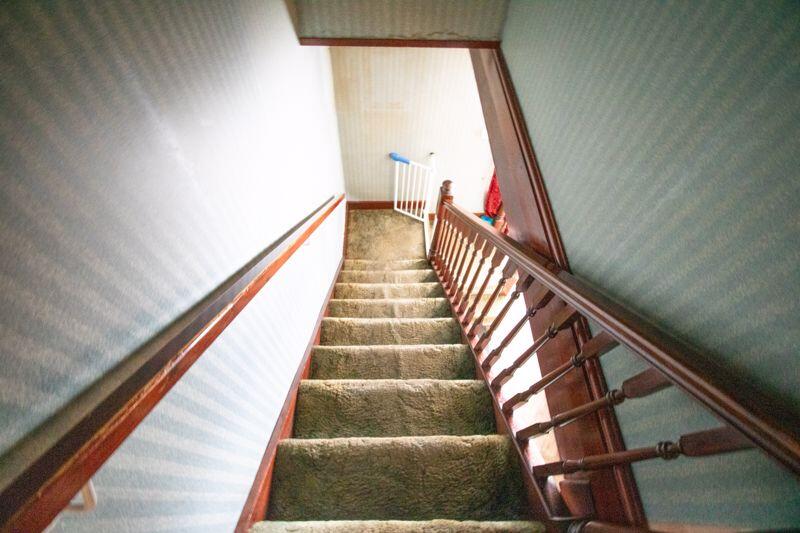Stairwell to the upper floor