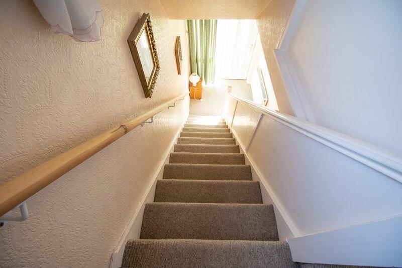 Stairwell to the Upper Floor