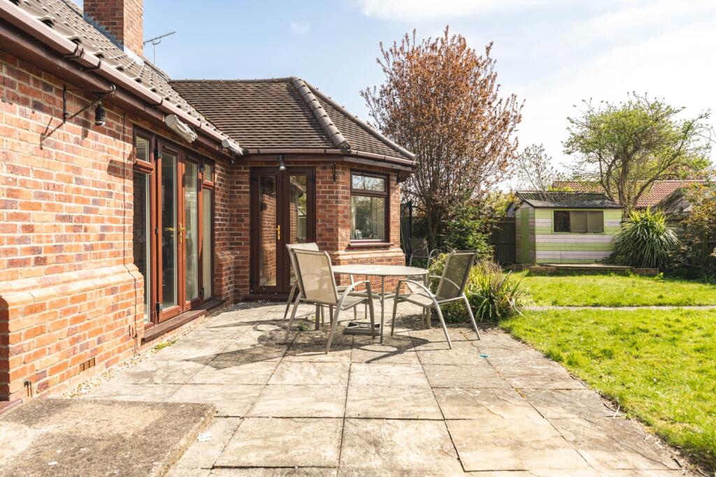 Rear garden