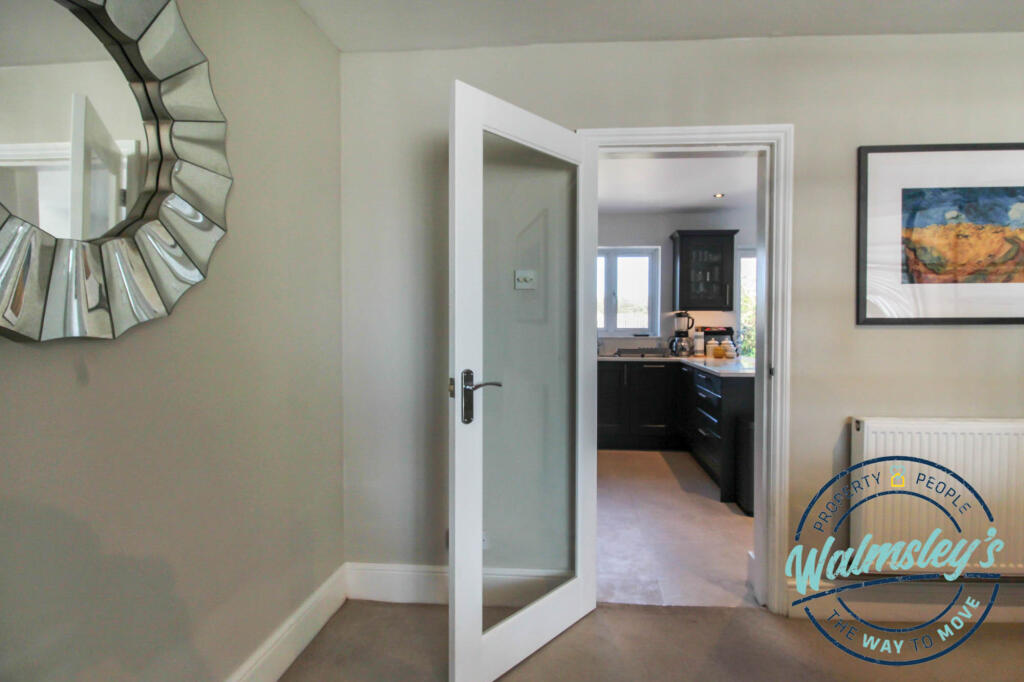 Sitting room to kitchen