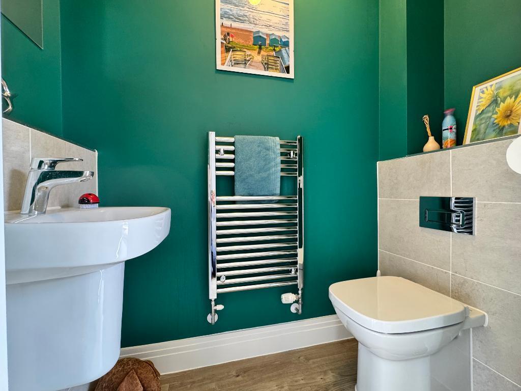 Handy cloakroom on ground floor