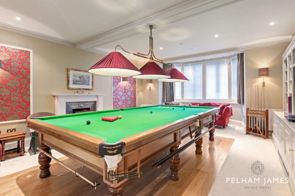 Billiards Room, Crestwood, Stamford