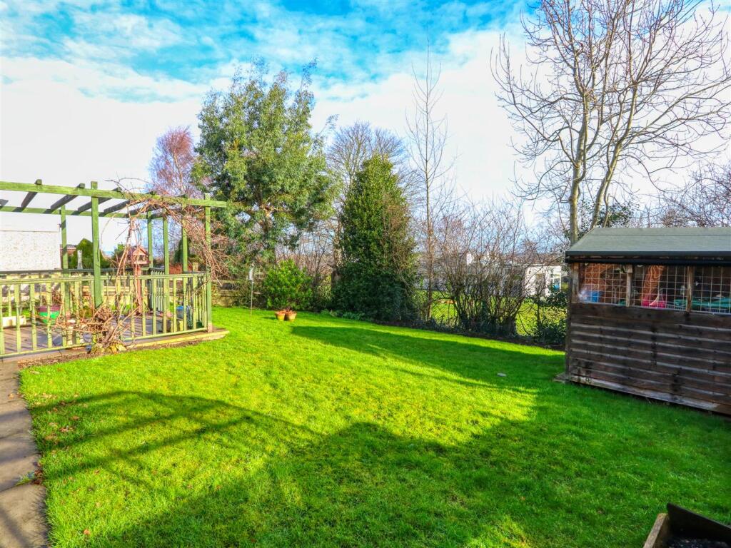 Rear garden