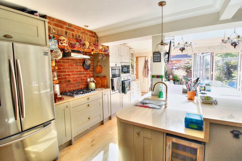 Open Plan Kitchen and Living Area