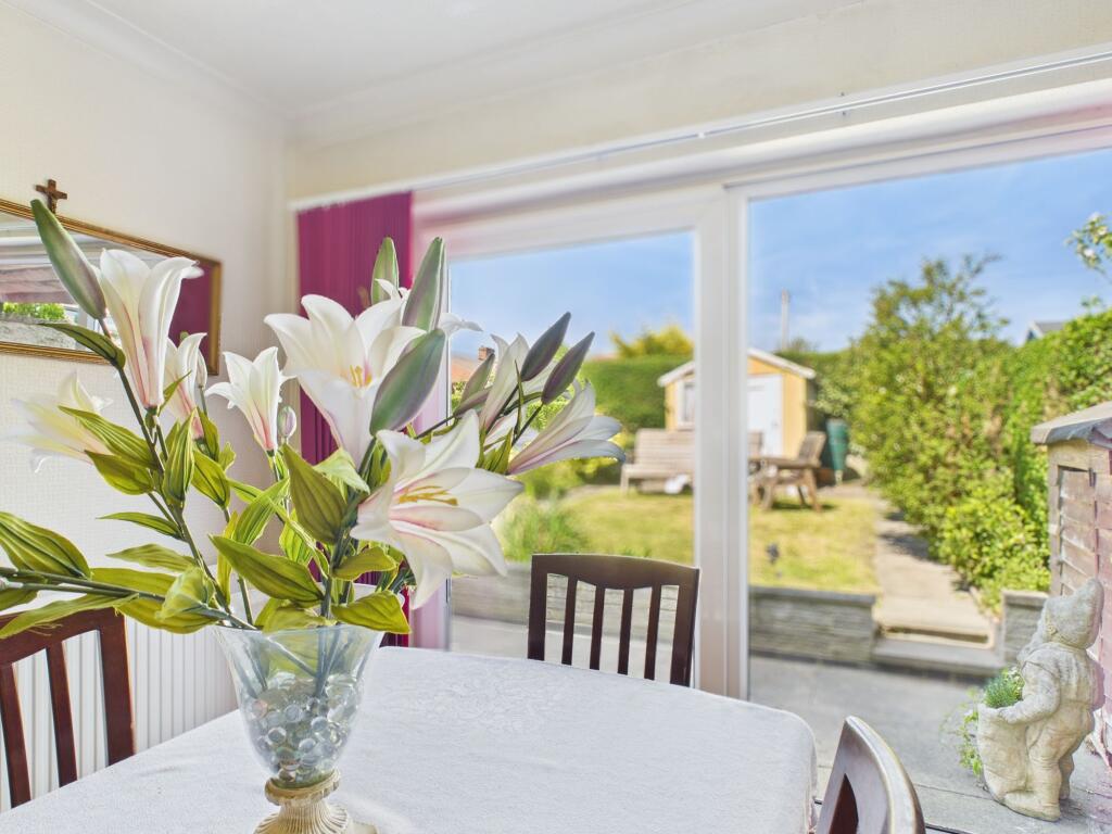 Dining Room and Garden View