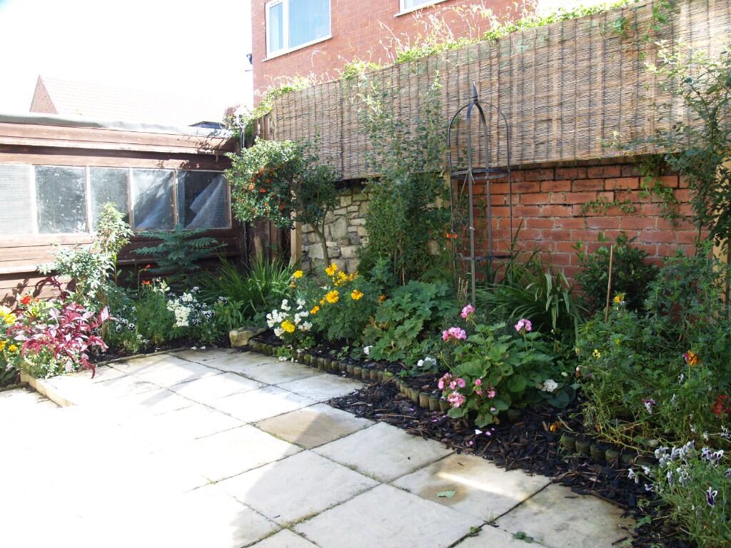 Rear garden