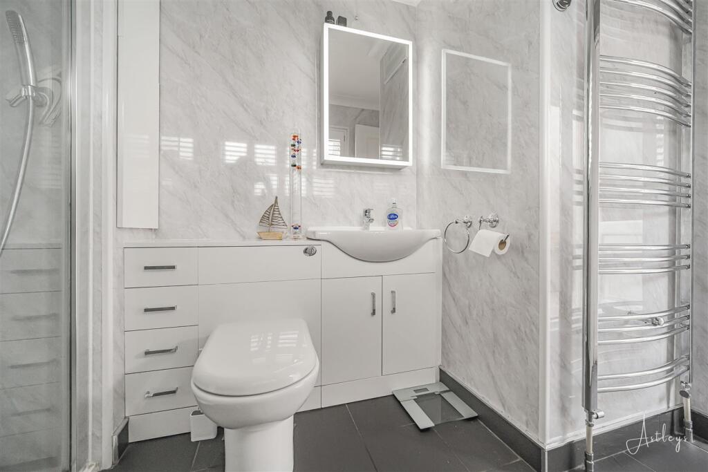 Downstairs shower room