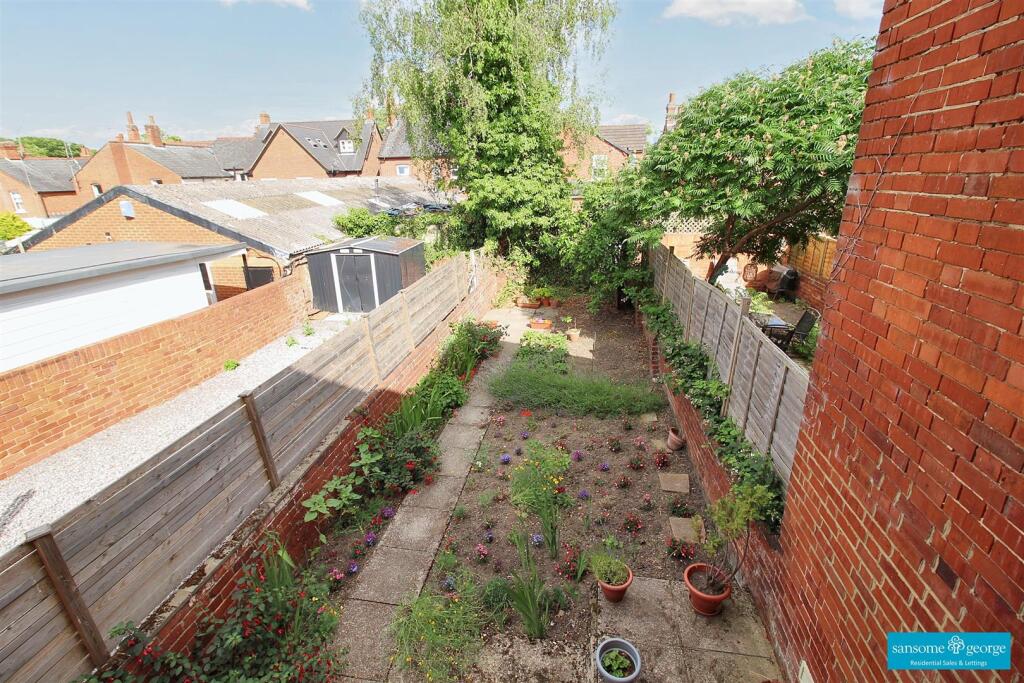 Rear Garden from Bedroom 3