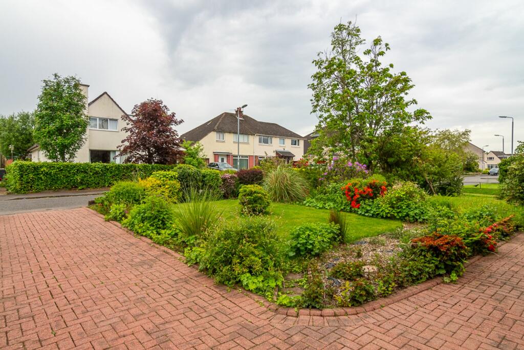 Driveway and front garden