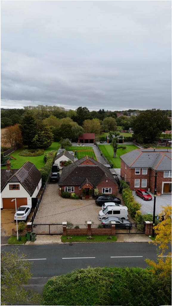 Front ariel view