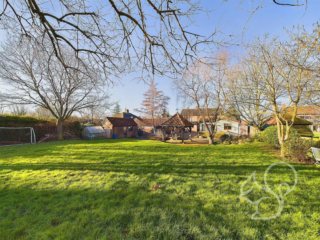 Rear of Property