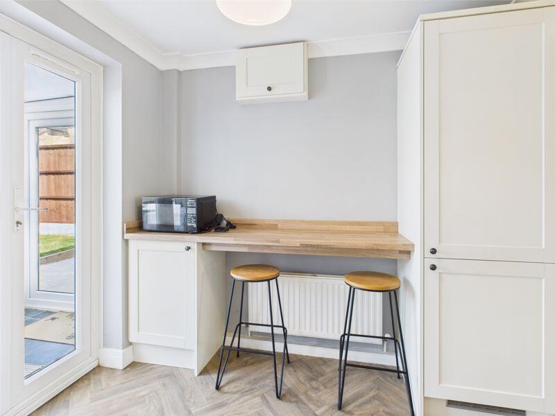 Breakfast bar area