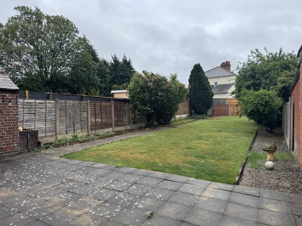 Rear garden